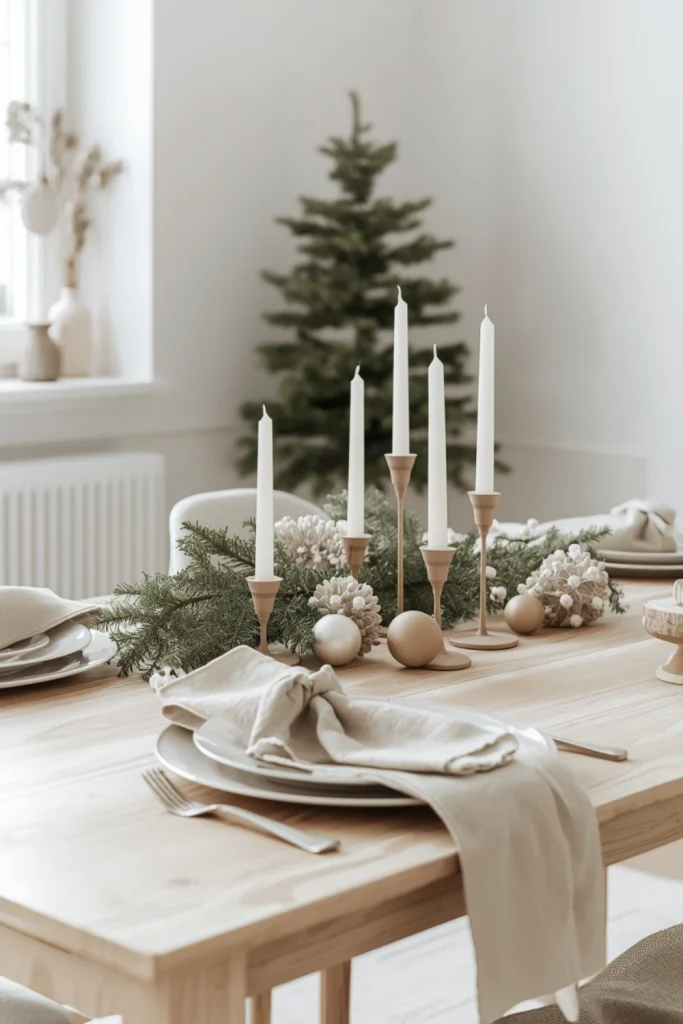 Choose a Scandinavian-Inspired Christmas Table
