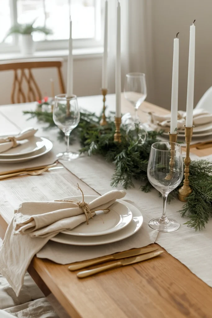 Dress Your Dining Table in Cream and Linen