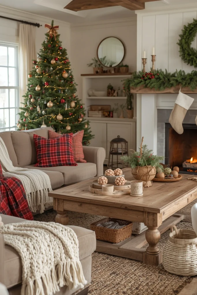 Create a Rustic Farmhouse Christmas Look
