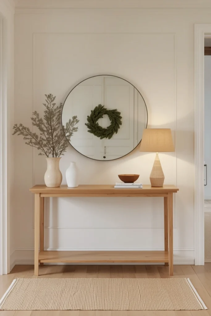 Create a Simple Christmas Entryway