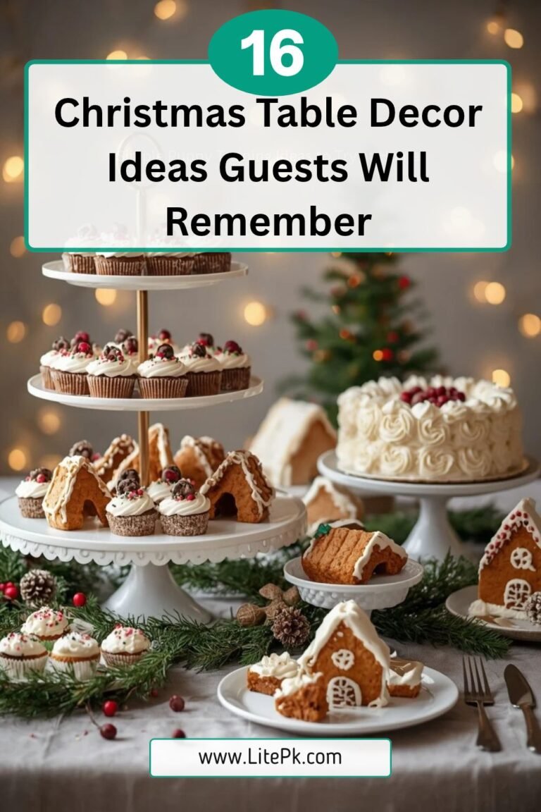 16 Christmas Table Decor Ideas Guests Will Remember