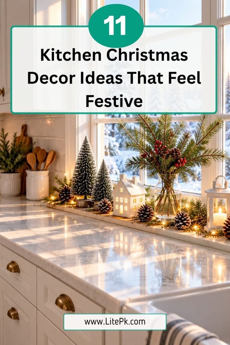 11 Kitchen Christmas Decor Ideas That Feel Festive